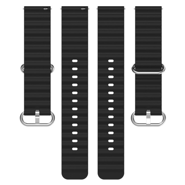 Estuyoya Correa silicona Ocean Huawei Watch GT - GT 2 negro
