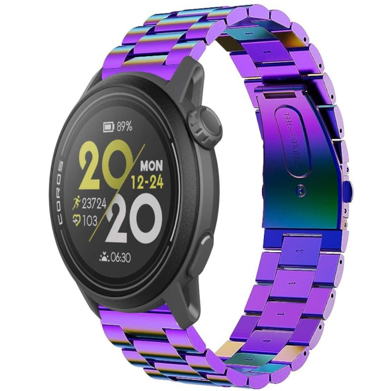 Estuyoya Correa metal acero Coros Pace 3 multicolor
