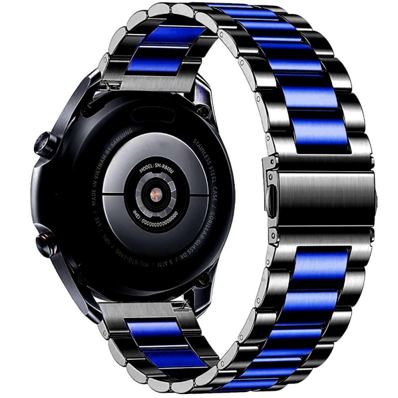 Estuyoya Correa metal acero Coros Pace 3 negro,azul