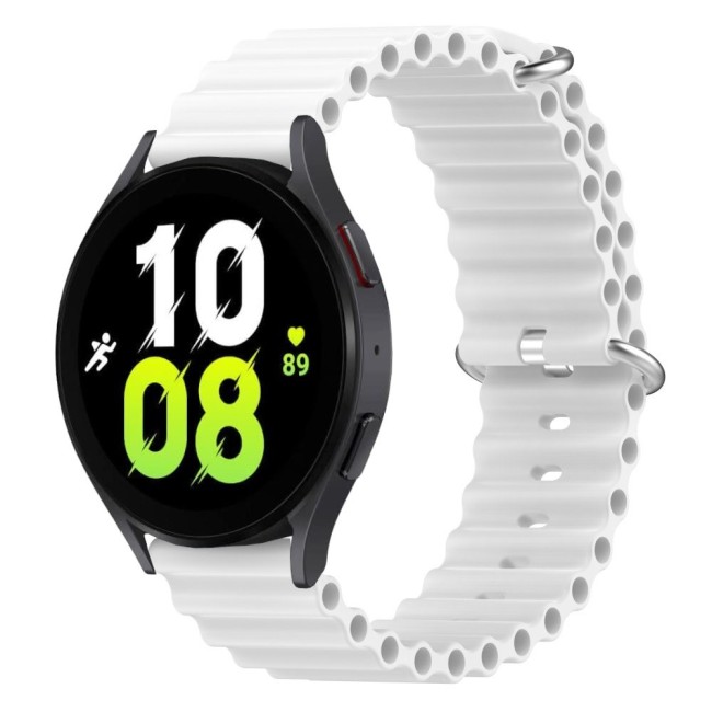 Estuyoya Correa silicona Ocean Samsung Galaxy Watch 5 - 40mm blanco