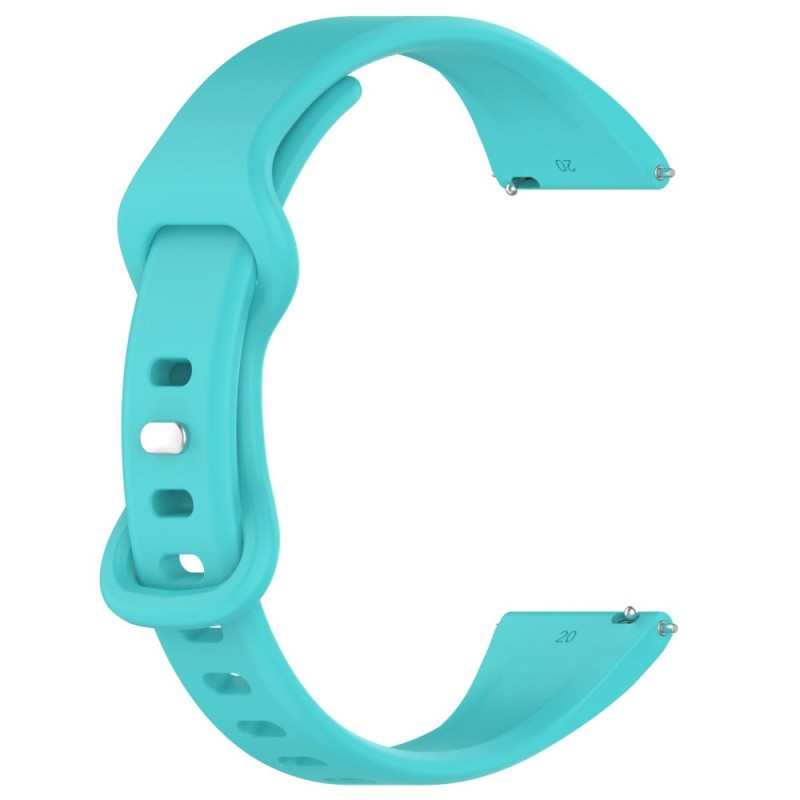 Estuyoya Correa silicona Fina Samsung Galaxy Watch 5 - 40mm Azul Turquesa