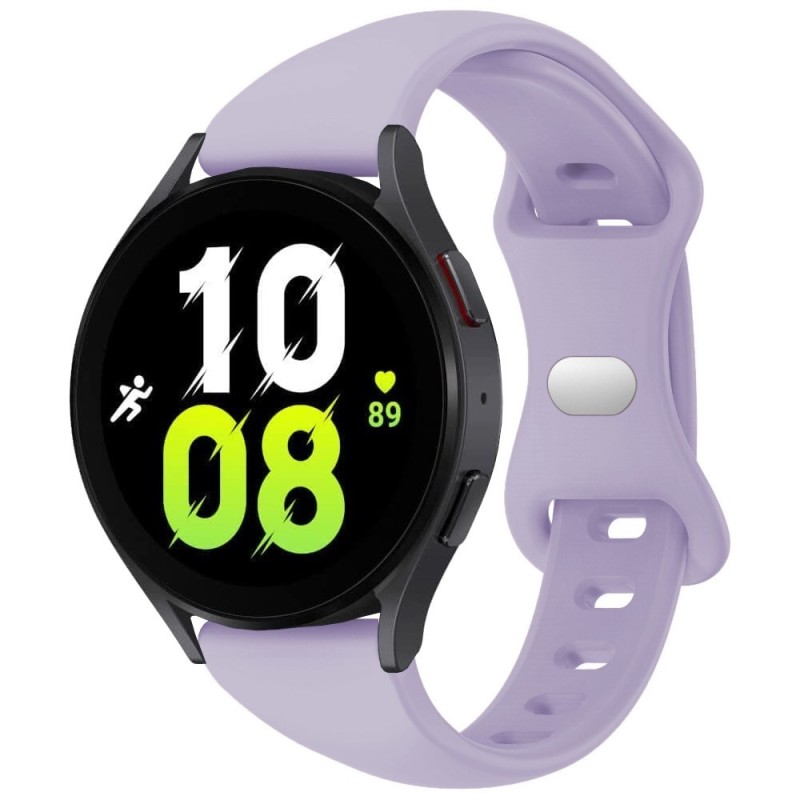 Estuyoya Correa silicona Fina Samsung Galaxy Watch 5 - 40mm Lila