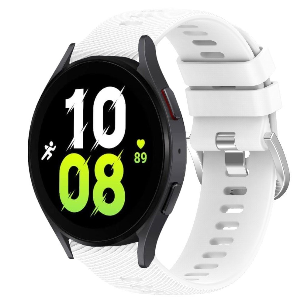 Estuyoya Correa silicona Hebilla Deportiva Samsung Galaxy Watch 5 - 40mm Blanco
