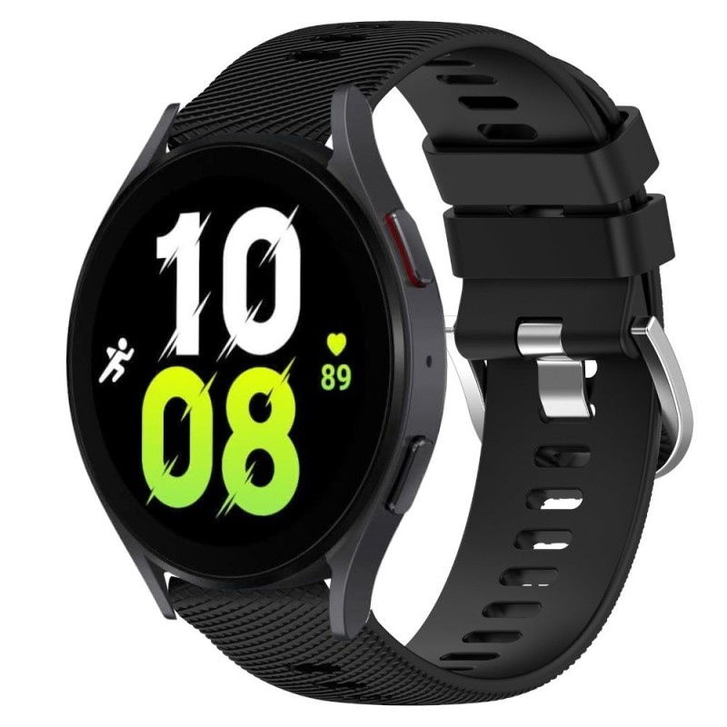 Estuyoya Correa silicona Hebilla Deportiva Samsung Galaxy Watch 5 - 40mm Negro