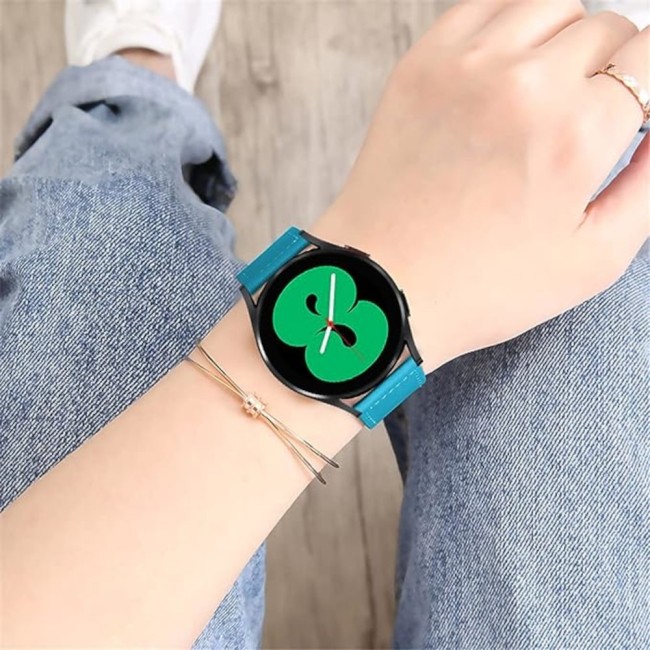 Estuyoya Correa cuero Bucle Samsung Galaxy Watch 5 - 40mm azul
