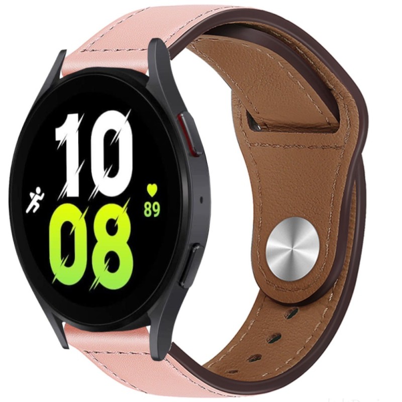 Estuyoya Correa cuero Bucle Samsung Galaxy Watch 5 - 40mm rosa