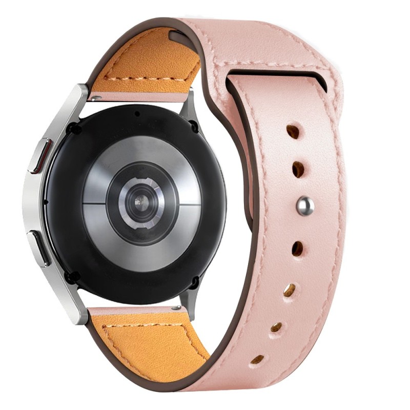 Estuyoya Correa cuero Bucle Suunto Race rosa