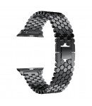 Pulsera de Diseño Hexa Acero Inox para Apple Watch 42mm/44mm iWatch Series 5/4/3/2/1