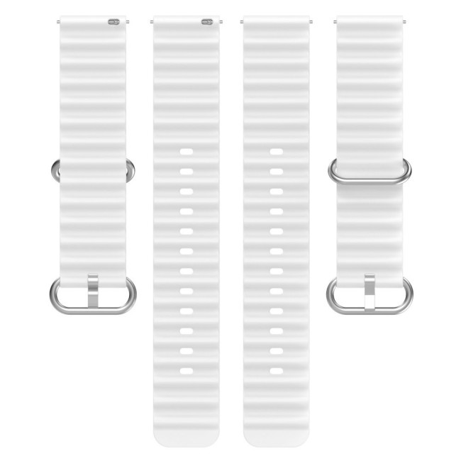 Estuyoya Correa silicona Ocean Withings Scanwatch Horizon blanco