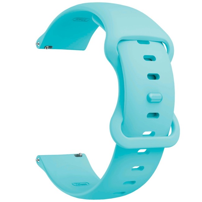 Estuyoya Correa silicona Doble Cierre Withings Scanwatch Horizon Azul Turquesa