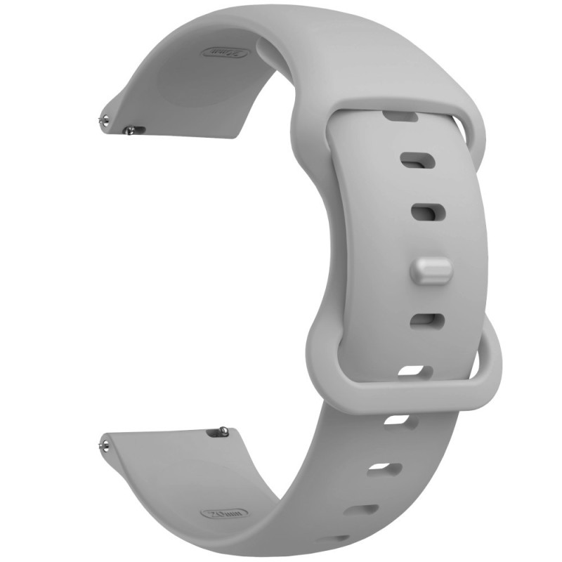 Estuyoya Correa silicona Doble Cierre Withings Scanwatch Horizon Gris