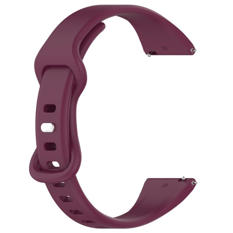Estuyoya Correa silicona Fina Withings Scanwatch Horizon Rojo Vino