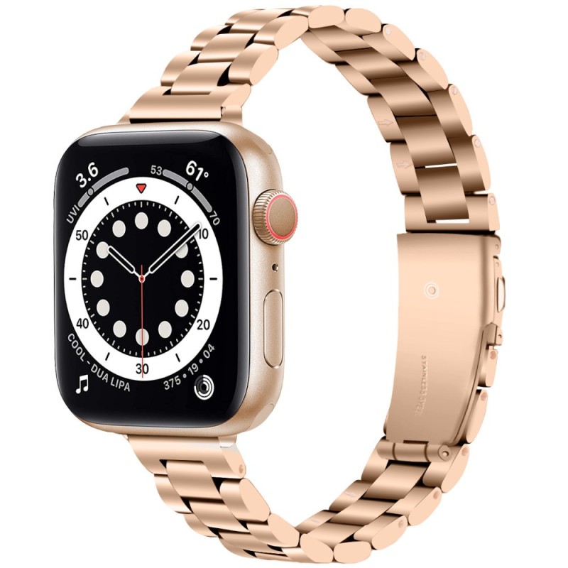 Estuyoya Correa acero Slim Apple Watch Oro Rosa