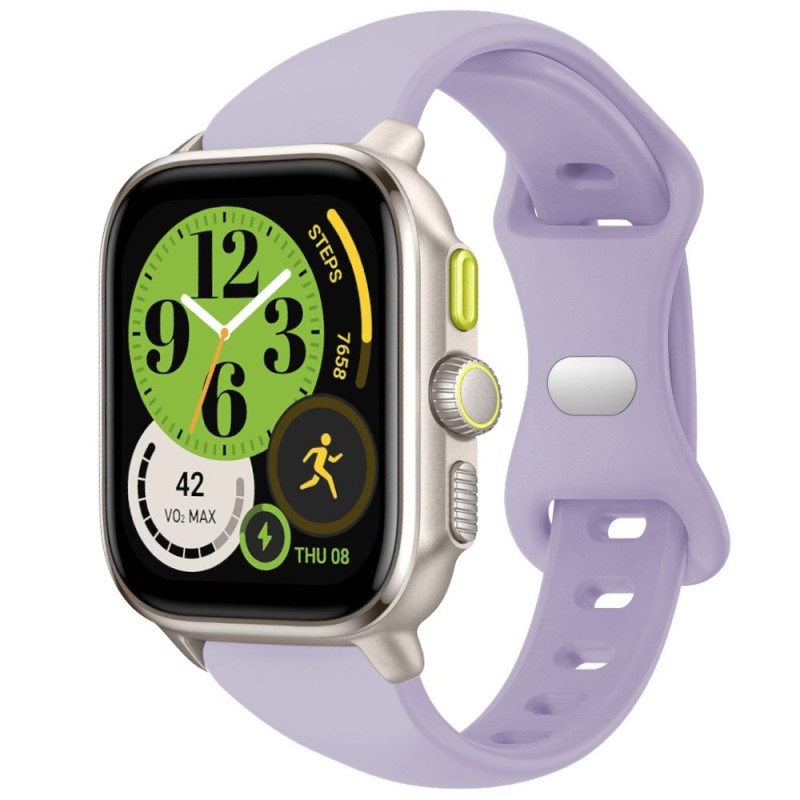 Estuyoya Correa silicona Fina Amazfit Cheetah Square Lila