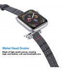 Pulsera de Nailon Compatible con Apple Watch 6 / 5 / 4 / 3 / 2 / 1 / SE / Nike+ 38mm 40mm