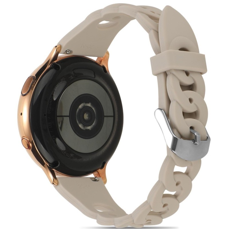 Estuyoya Correa silicona Diseño Cadena Huawei Watch GT 5 Pro - 46mm Gris