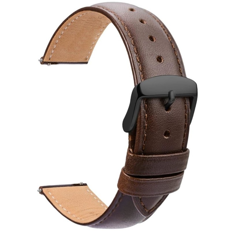 Estuyoya Correa cuero Clásica Huawei Watch GT 5 - 46mm marrón