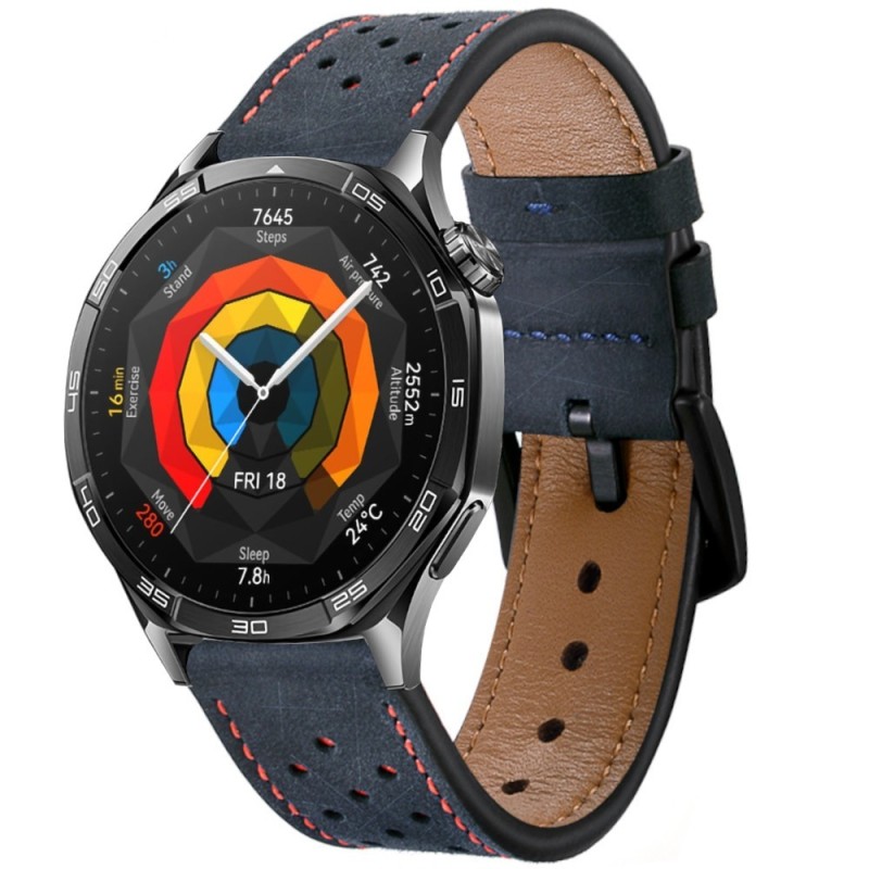 Estuyoya Correa cuero Puntos Huawei Watch GT 5 - 46mm