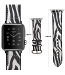 Pulsera Hibrida Animal Print para Apple Watch 38-40mm Series 6/SE/5/4/3/2/1 Diseño Salvaje Exclusivo - Zebra
