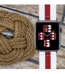 Pulsera de Nailon para Apple Watch 6/5/4/3/2/1/SE/Nike+ Bandera de Inglaterra