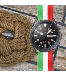 Pulsera Nailon para Samsung Gear S3 Frontier / Classic / Galaxy Watch 22MM Watch Italia