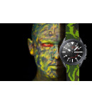 Pulsera de Silicona para Samsung Galaxy Watch 3 45mm / Gear S3 Frontier / Classic Camuflaje Ejercito, 22mm - Verde